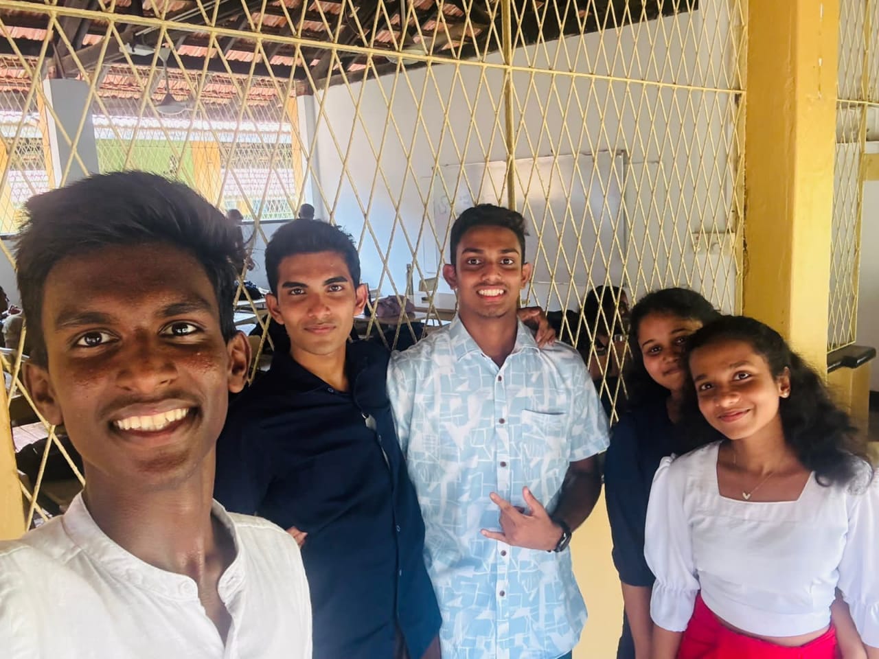 Our first group photo together