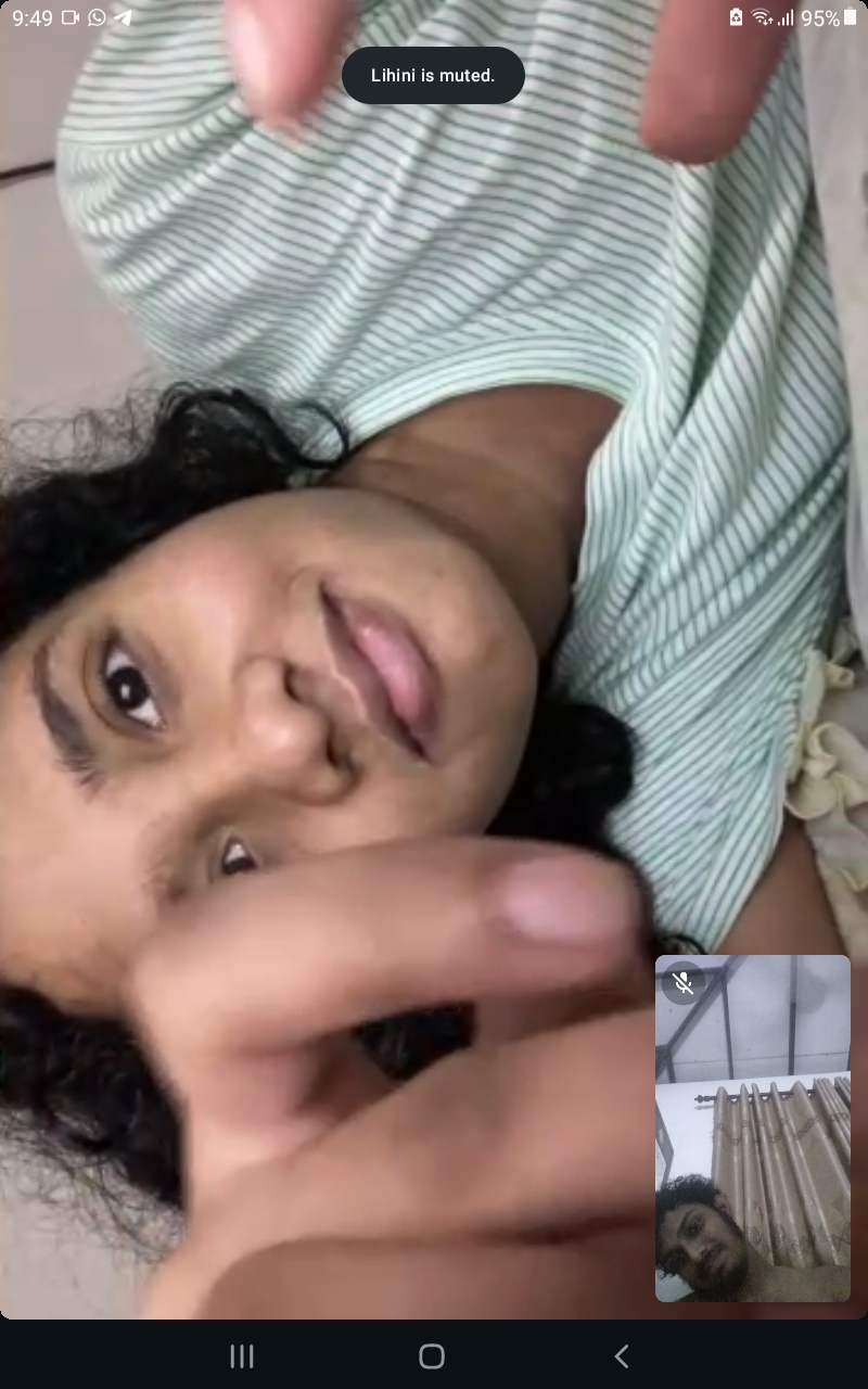 A playful moment on our call